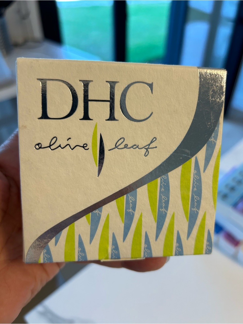 DHC Olive Leaf Hand Soap - White & Green